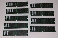 Lot of 9 x 16 mb simm 72 pin memory non parity (IBM 02L1744) picture