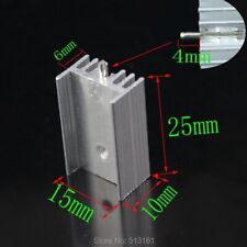 500 PCS/lot 25x15x10mm Aluminum Heat Sink Cooler TO-220 TO220 Extrusion Heatsink picture