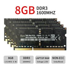 32GB 16GB 8GB DDR3L 1600MHz PC3L-12800S CL11 Laptop SODIMM Memory SKHynix LOT BT picture
