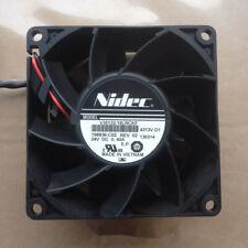 1x For NIDEC V35132-16LRCKF 24V 0.45A 8CM 8038 2-pin double ball AB inverter fan picture