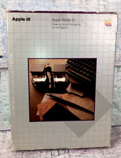 Apple III Apple Writer III Word Processing 1982 In Original Box, Vintage picture