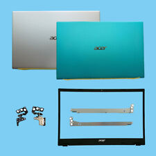New For Acer Aspire A115-32 A315-35 A315-58 Back Cover Bezel Silver Green Hinges picture