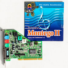 Aureal Vortex2 AU8830A2 Turtle Beach Montego II Quadzilla PCI Audio Retro Gaming picture