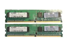 (2) Elpida 2 GB DIMM 667 MHz DDR2 SDRAM Memory (EBE21UE8ACWA-6E-E) picture