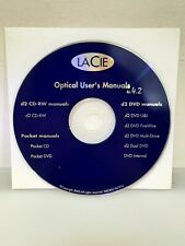 LaCie Optical users Manual DVD d2 CD-RW Manuals #H88 picture