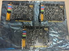 Lot of (3) Creative Labs Sound Blaster Live 5.1 Model SB0100 PCI Audio Cards picture