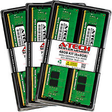 A-Tech 48GB 6x 8GB 1Rx8 PC4-19200R DDR4 2400 MHz ECC REG RDIMM Server Memory RAM picture