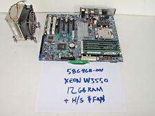HP Z400 Motherboard WITH XEON W3550 + 12GB Ram 586968-001 picture