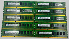 RAM -  LOT OF 10 SAMSUNG 4GB 1Rx4 PC3L - 10600R  M393B5270DH0-YH9 / TESTED picture