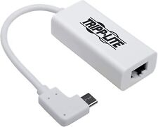 Tripp Lite USB 3.1 Right Angle USB-C to Gigabit Adapter Converter U43606NGBWRA picture