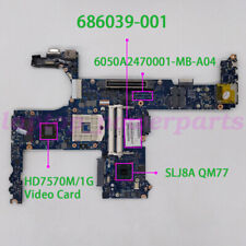686039-001 6050A2470001 For HP ProBook 6470b Intel HD7570M/1G Motherboard Tested picture