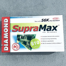 Brand New Diamond SupraMax Pro 56K PCI Fax Modem Faster Internet Connections NIB picture