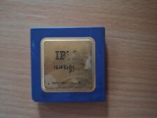 IBM 6x86 P150+ 6x86-2V2120GB 6x86 rare round lid vintage CPU GOLD picture