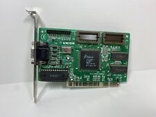 1994 TRIDENT TGUI 9680 1MB PCI VGA DOS RETRO GAMING VIDEO CARD TESTED picture