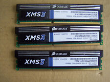 Corsair XMS3 12GB (3x4GB) DDR3 1333 desktop DIMMs PC3-10600U CMX16GX3M4A1333C9 picture