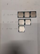 mix lot of (6) i3 cpus picture