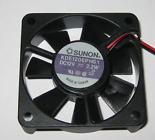 Sunon 60 mm High Speed Cooling KDE Fan - 12 V - 18 CFM - 31 dB - KDE1206 - 12VDC picture