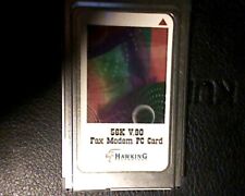 Working Vintage PCMCIA 56K V.90 Fax Modem Card By Hawking Technology Very Good picture