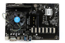 Full Kit MB/CPU/RAM - ASRock H110 Pro BTC+ 13 Slot GPU Mining Motherboard | F... picture
