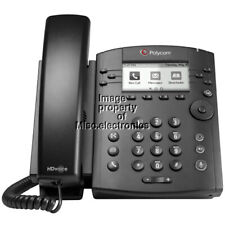 Lot of 5 Polycom Gigabit VVX 301 6-line Desktop VOIP IP POE Phone 2201-48300-001 picture