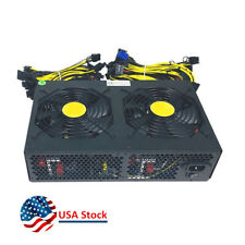 3450W 110V-240V PSU Power Supply For 12 Graphics Video Cards ATX USA Stock New picture