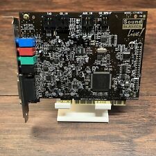 Creative Labs CT4870 Soundblaster Live PCI Sound Card Classic Vintage Gaming picture
