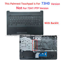 New For HP 17BY 17-BY 17-CA Palmrest Keyboard Touchpad L48409-001 L22751-001 USA picture