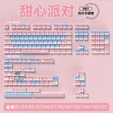 Gift Cinnamoroll Cute Gradient Color Candy Color PBT Thermal Keyboard Keycap New picture