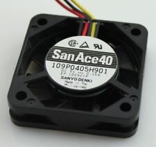 SanAce 40 New Qty 1  SANYO DENKI 109P0405H901 40x40x10mm 5v 0.16A DC Fan NOS picture