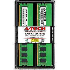 32GB 2x 16GB PC4-2666 ECC UDIMM Elite Group (ECS) Z270-LIGHTSABER Memory RAM picture