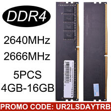 Wholesale 5PCS Desktop Memoria Ram PC ddr4 4GB 8GB 16GB Udimm2666/2400 Dimm Rams picture