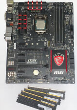 MSI Z97-GAMING 5 ATX Intel Motherboard, 32GB RAM, Corei7 - Working, Great Cond. picture
