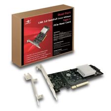 Vantec Dual Port USB 3.2 Gen2x2 (40Gbps) Type C PCIe Host Card picture