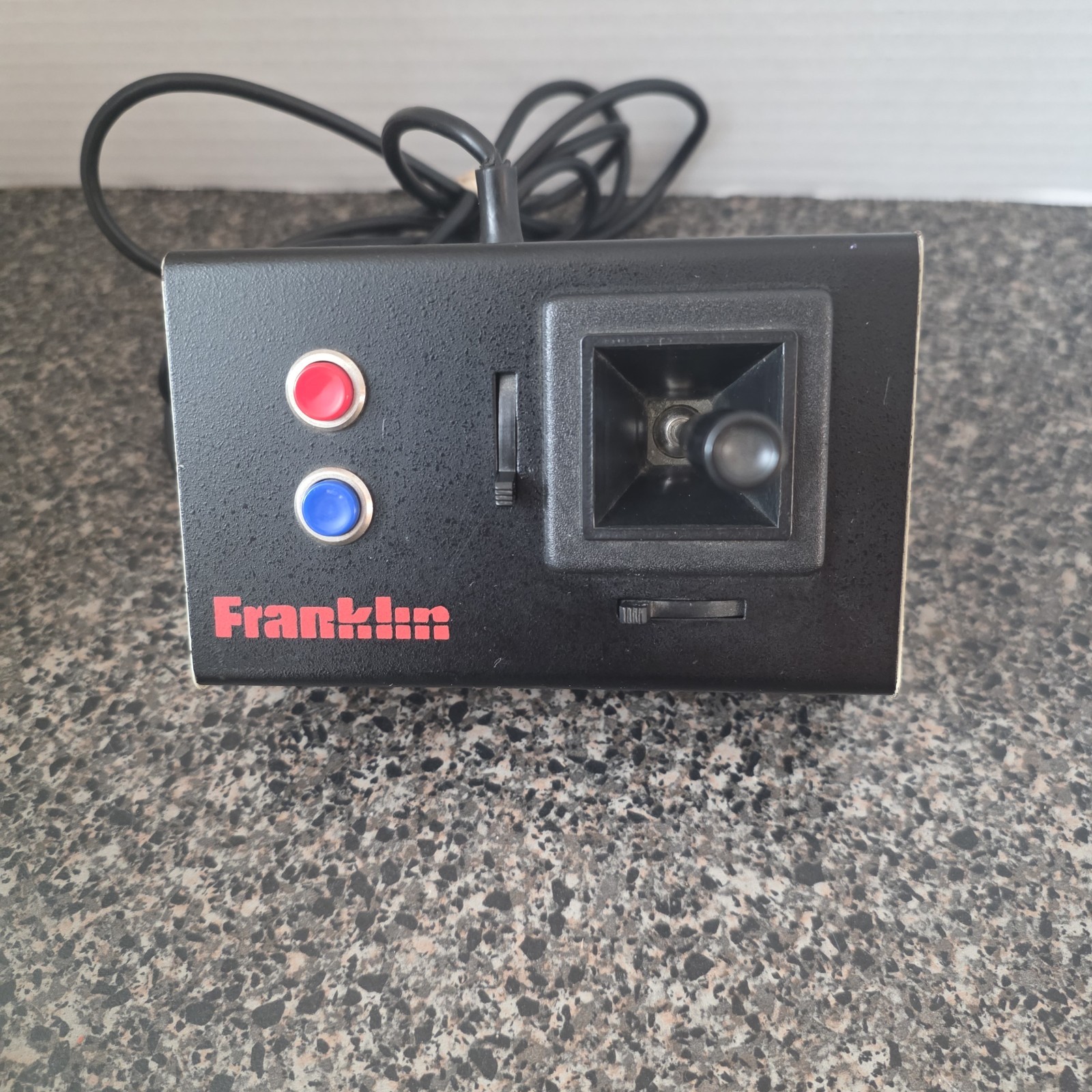 Vintage Franklin Joystick Apple II IBM PC 9 Pin Dual Button Controller UNTESTED Vintage Franklin Joystick Apple II IBM PC 9 Pin Dual Button Controller UNTESTED