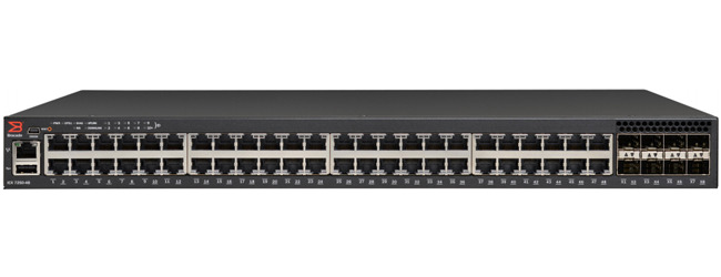 Brocade ICX 7250 48-Port Switch with 1 GBE Uplinks Open Box