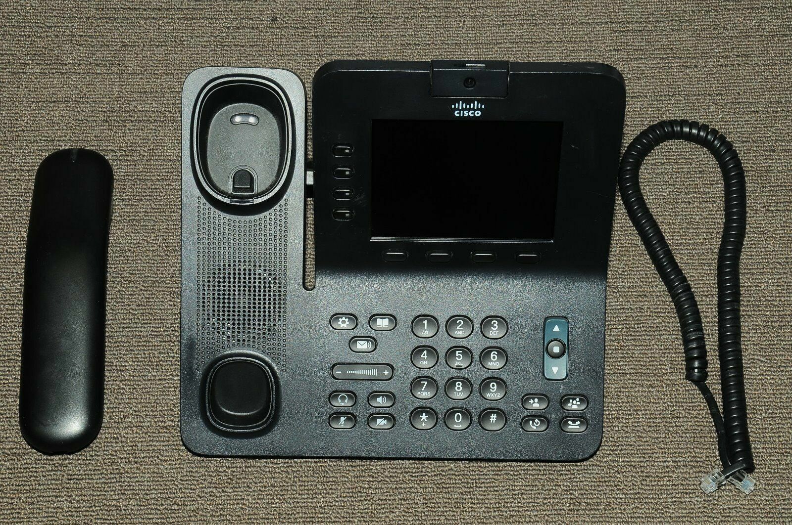Cisco CP-8945-L-K9 Unified VoIP IP Phone Conference Handset 1 YrWty TaxInv