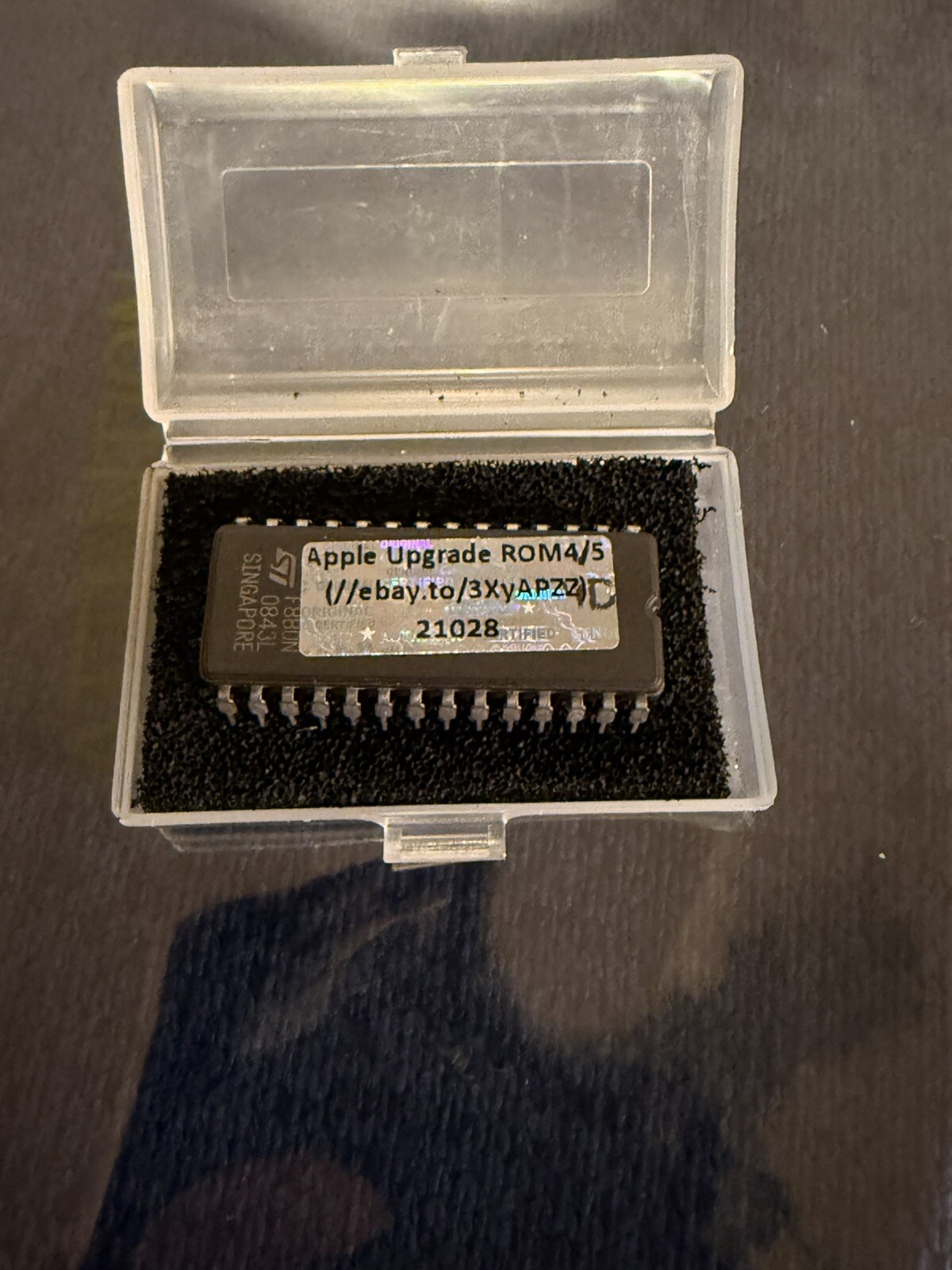 New Apple IIc/IIc Plus ROM4x or ROM5x Upgrade Kit (new EPROM) XDrive IIC Support New Apple IIc/IIc Plus ROM4x or ROM5x Upgrade Kit (new EPROM) XDrive IIC Support