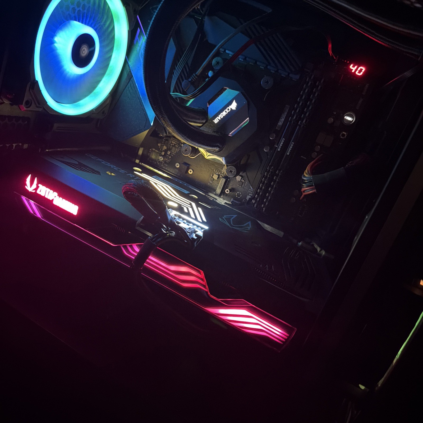 ZOTAC RTX 3070 AMP Holo Graphics Card USED