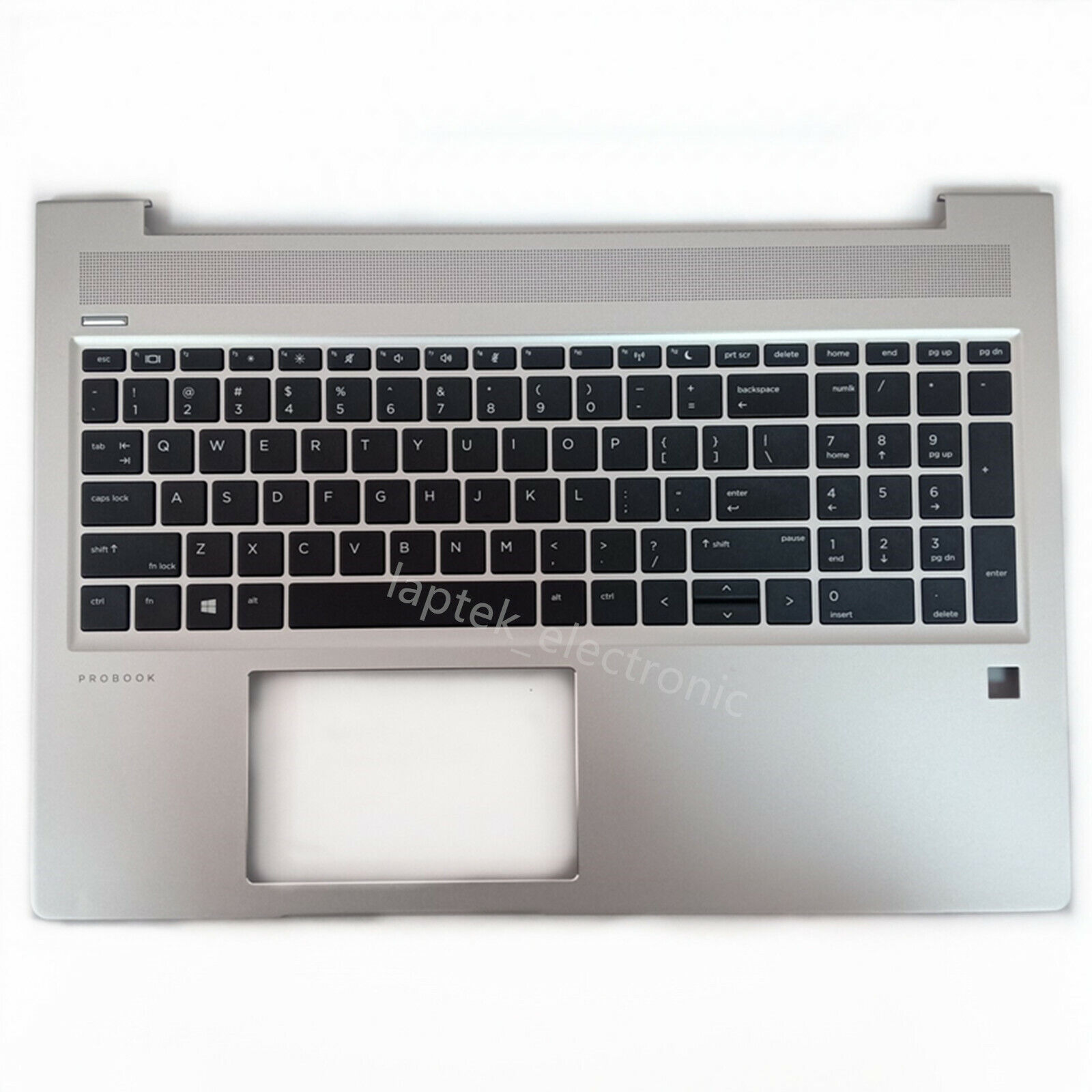 For HP ProBook 450 455 G6 450 455 G7 Palmrest Non-Backlit US Keyboard L45091-001
