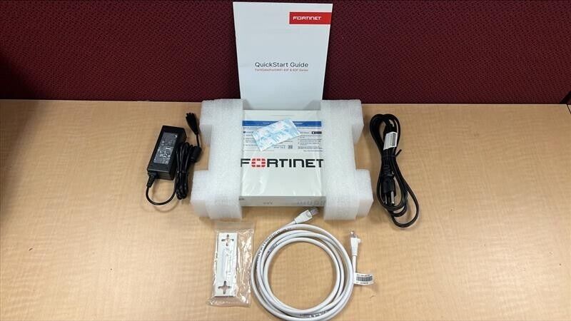 Fortinet FortiGate 60F | 10 Gbps Firewall Security Throughput (FG-60F)- Open Box