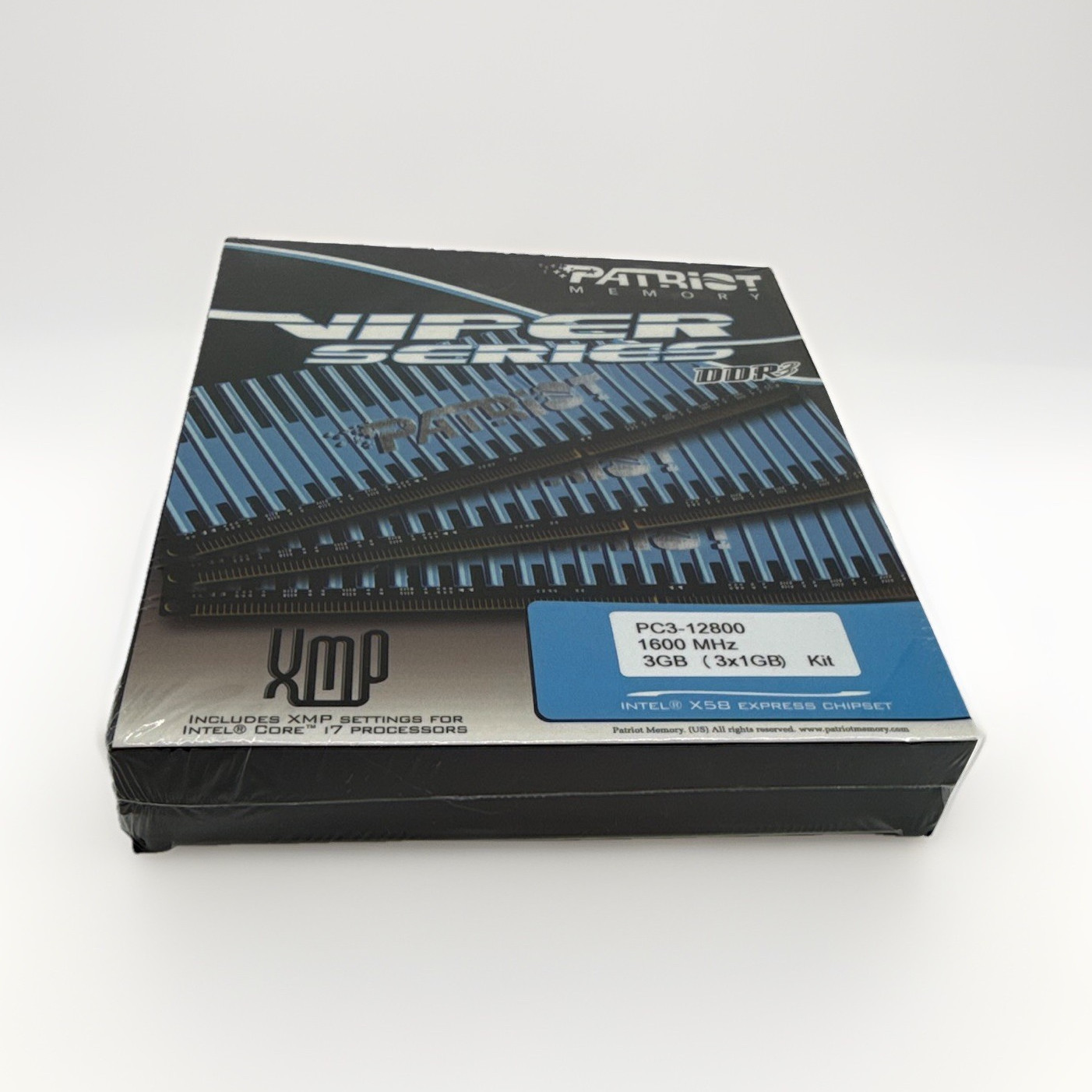 Patriot Memory Viper Series 3GB (3x1GB) DDR3-1600 PC3-12800 XMP DIMM Patriot Memory Viper Series 3GB (3x1GB) DDR3-1600 PC3-12800 XMP DIMM