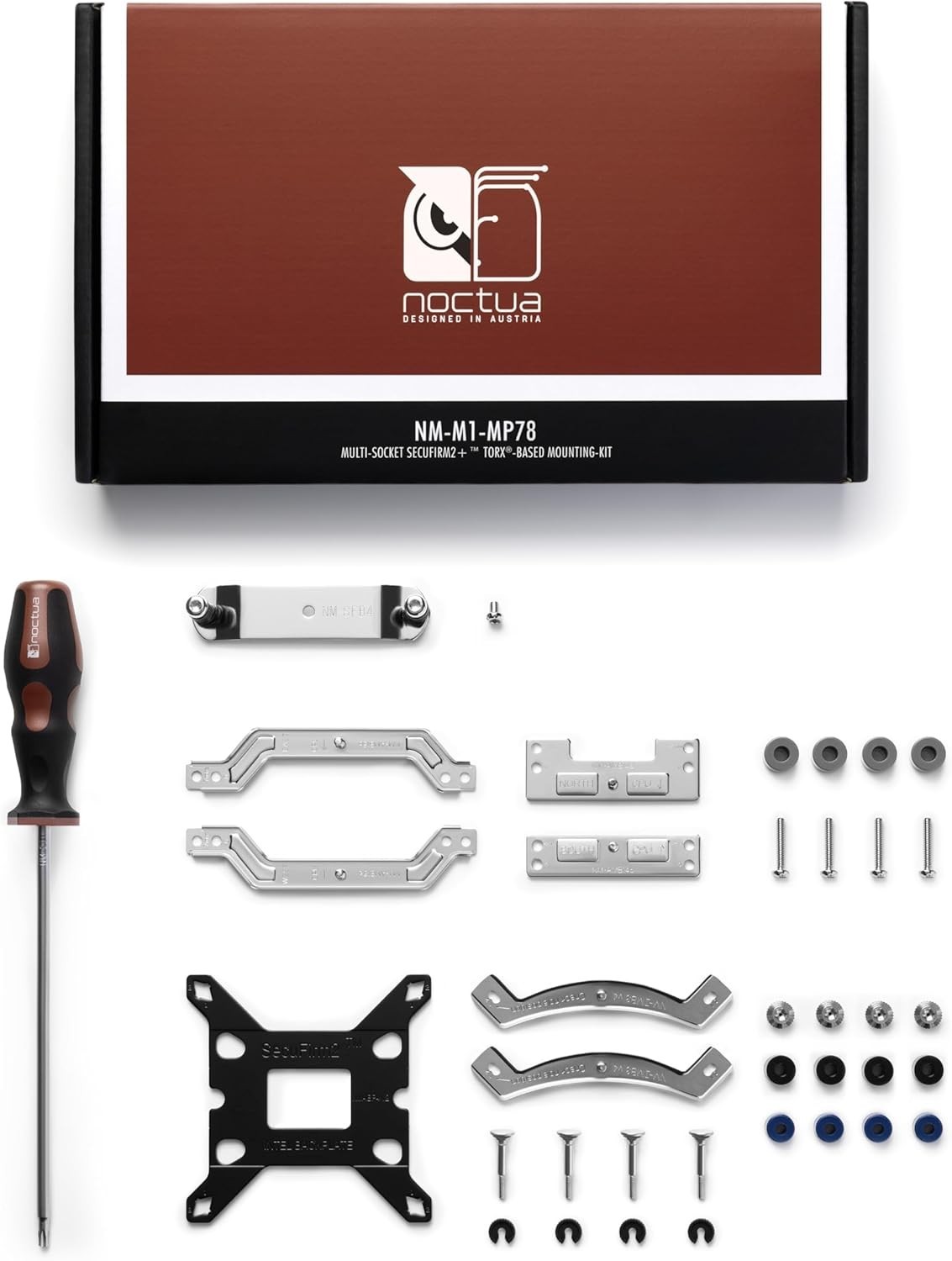 NM-M1-MP78, CPU Cooler Mounting-Kit for AMD AM5/AM4 and Intel LGA1851/LGA1700/LG NM-M1-MP78, CPU Cooler Mounting-Kit for AMD AM5/AM4 and Intel LGA1851/LGA1700/LG