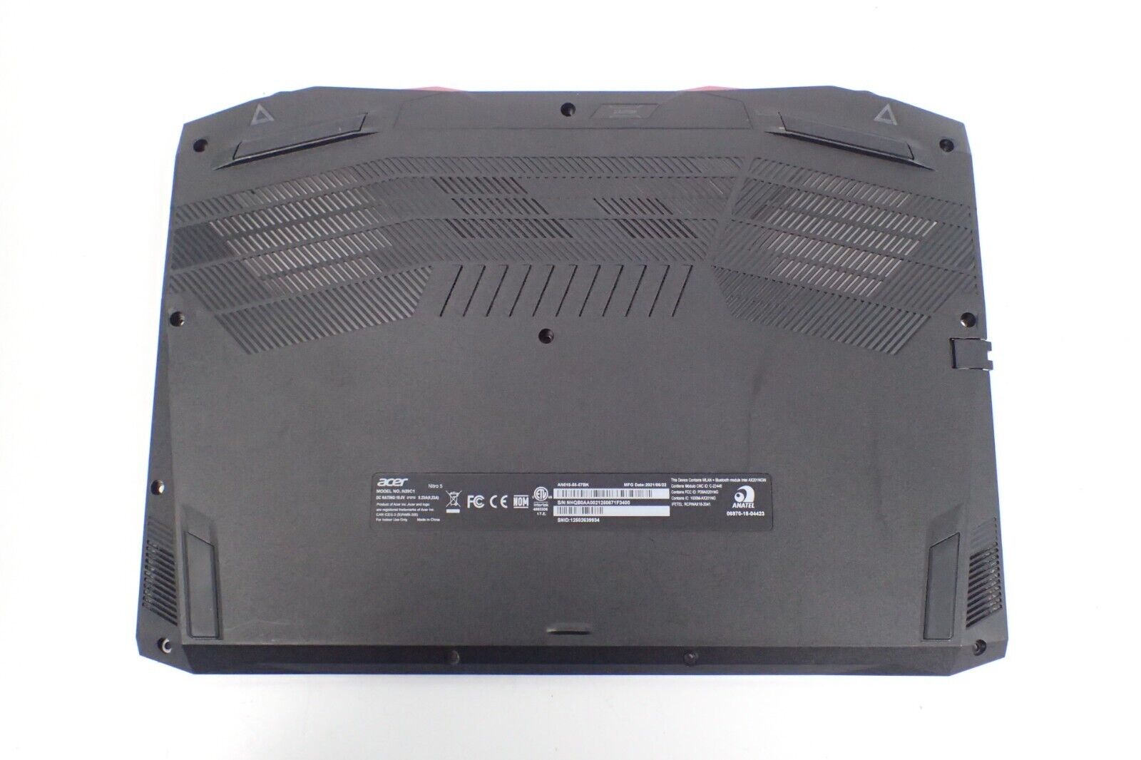 Genuine Acer Nitro AN515-44 AN515-55 Lower Bottom Case 60.Q7LN2.001 (Grade B)