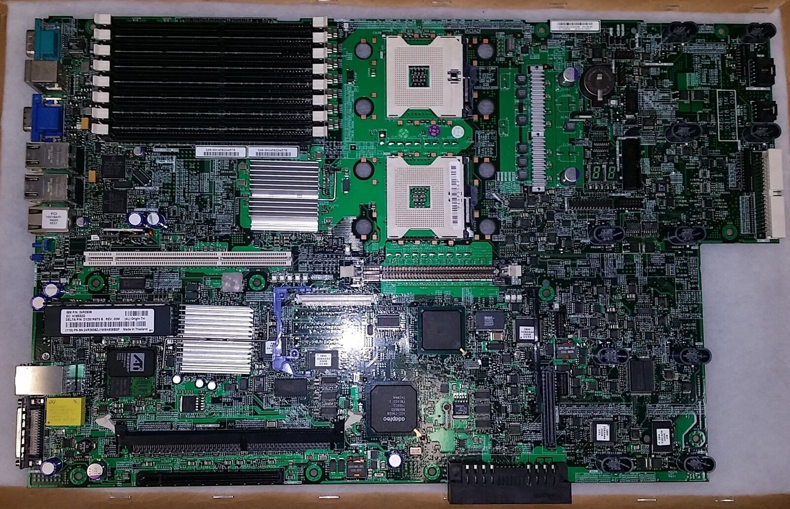 IBM xSeries x346 Server Motherboard Dual Intel Xeon Socket 32R1956 (72-M170) @@@