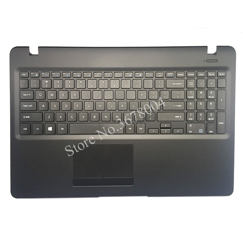 For samsung NP530E5M 530E5M English keyboard US Palmrest COVER With Touchpad
