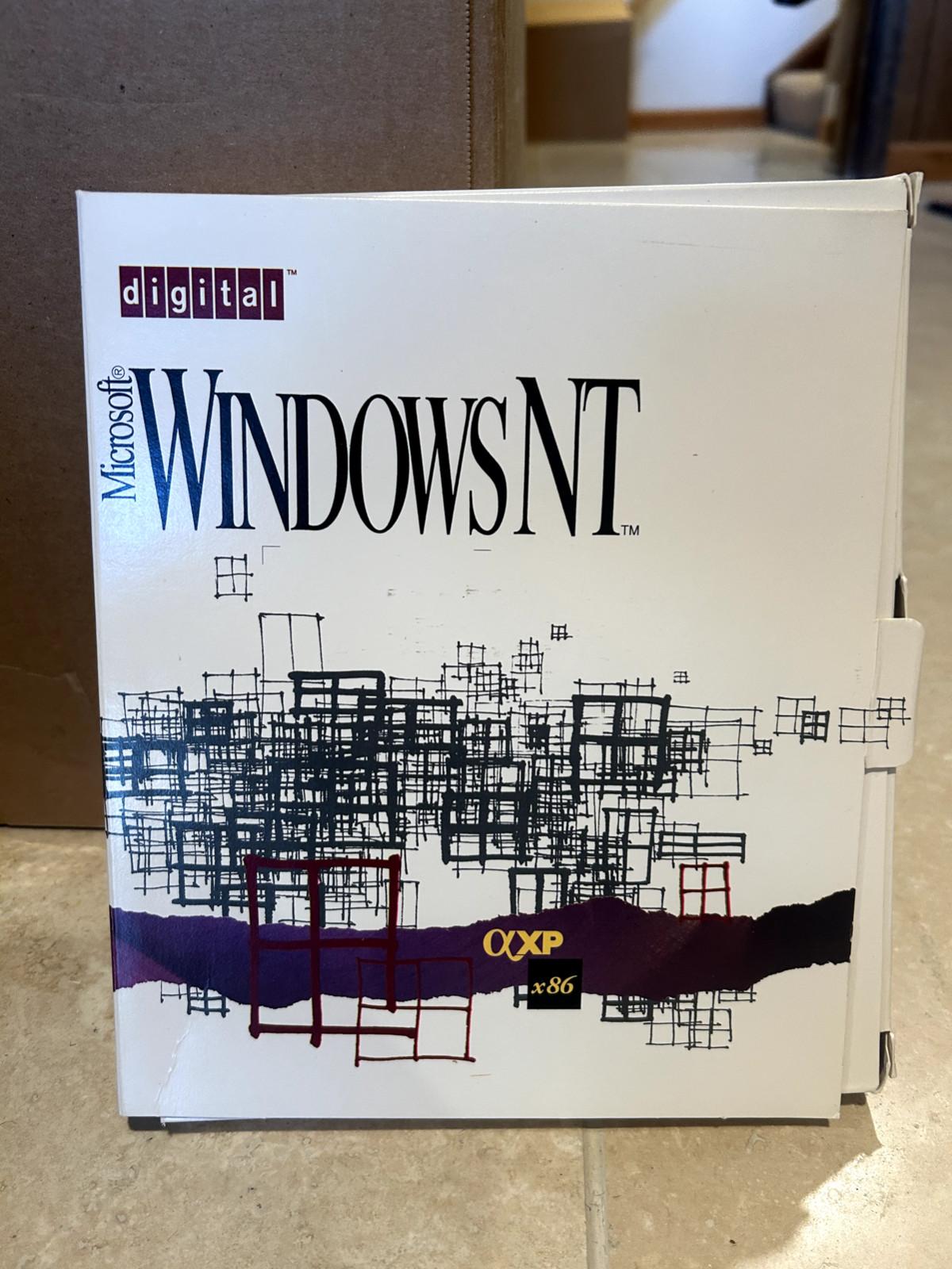 Microsoft Windows NT by Digital version 3.5 vintage RARE Alpha XP x86 Microsoft Windows NT by Digital version 3.5 vintage RARE Alpha XP x86