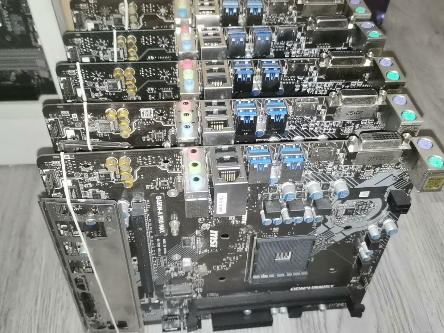 MSI B450M-A PRO MAX/II AMD B450 AM4 DDR4 M-ATX HDMI DP VGA Motherboard Bulk Lot