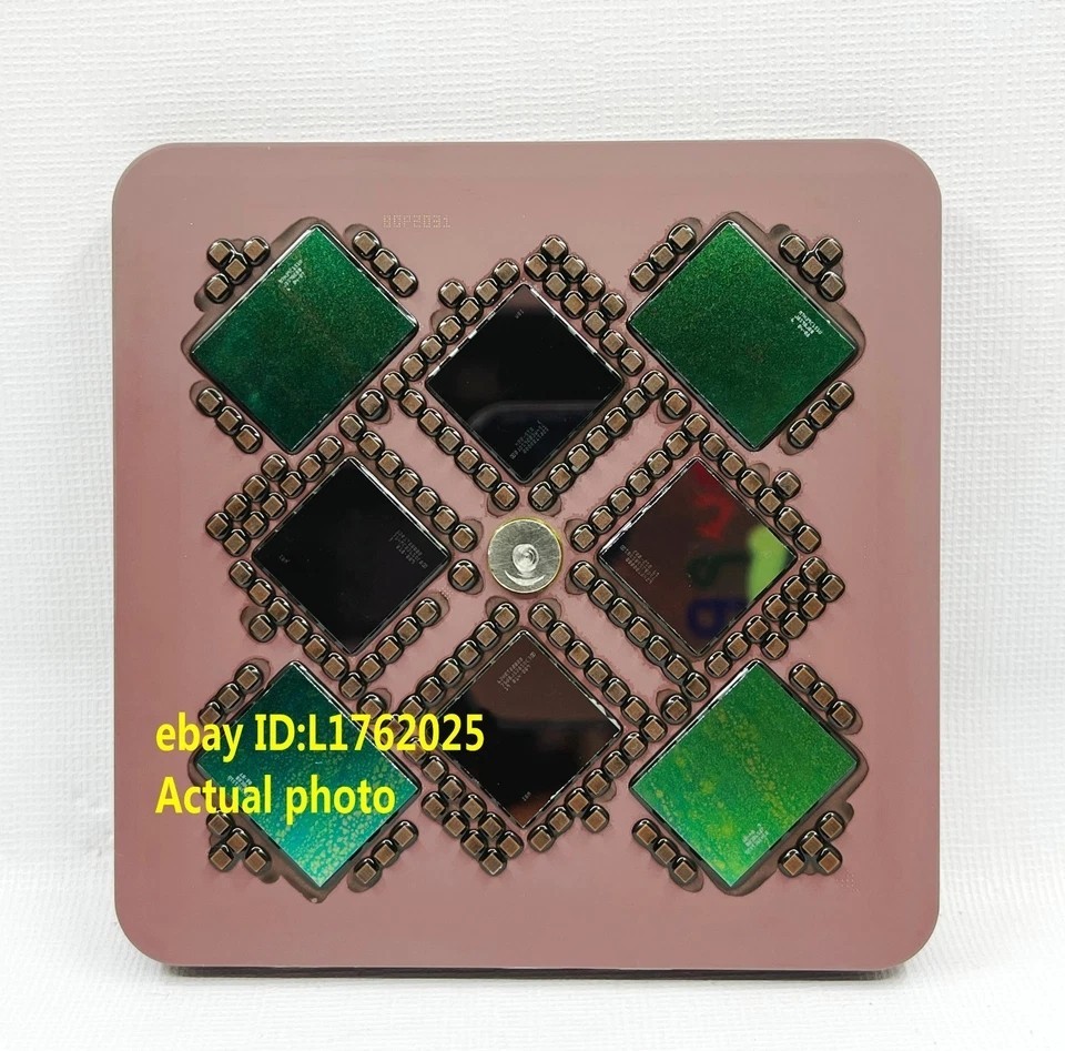 IBM MCM Power5 Ceramic cpu beautiful appearance high value collection IBM MCM Power5 Ceramic cpu beautiful appearance high value collection