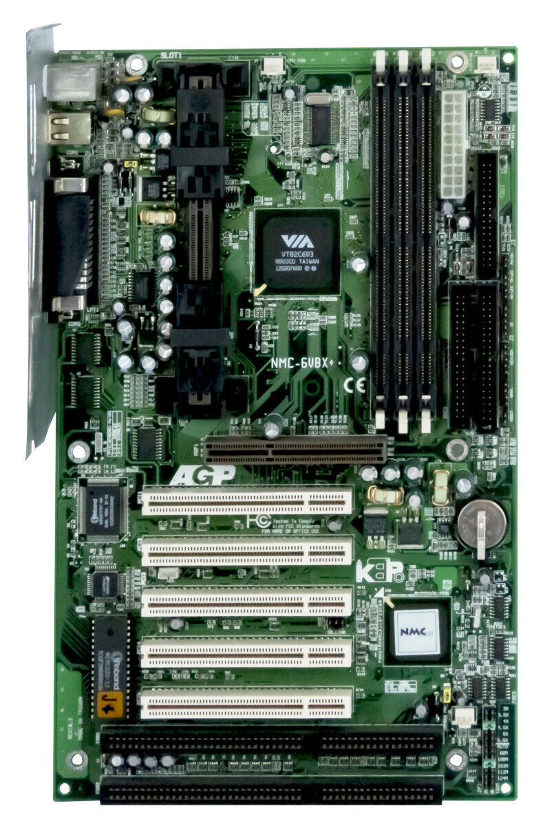NMC-6VBX+ SLOT1 SDRAM AGP PCI ISA ATX