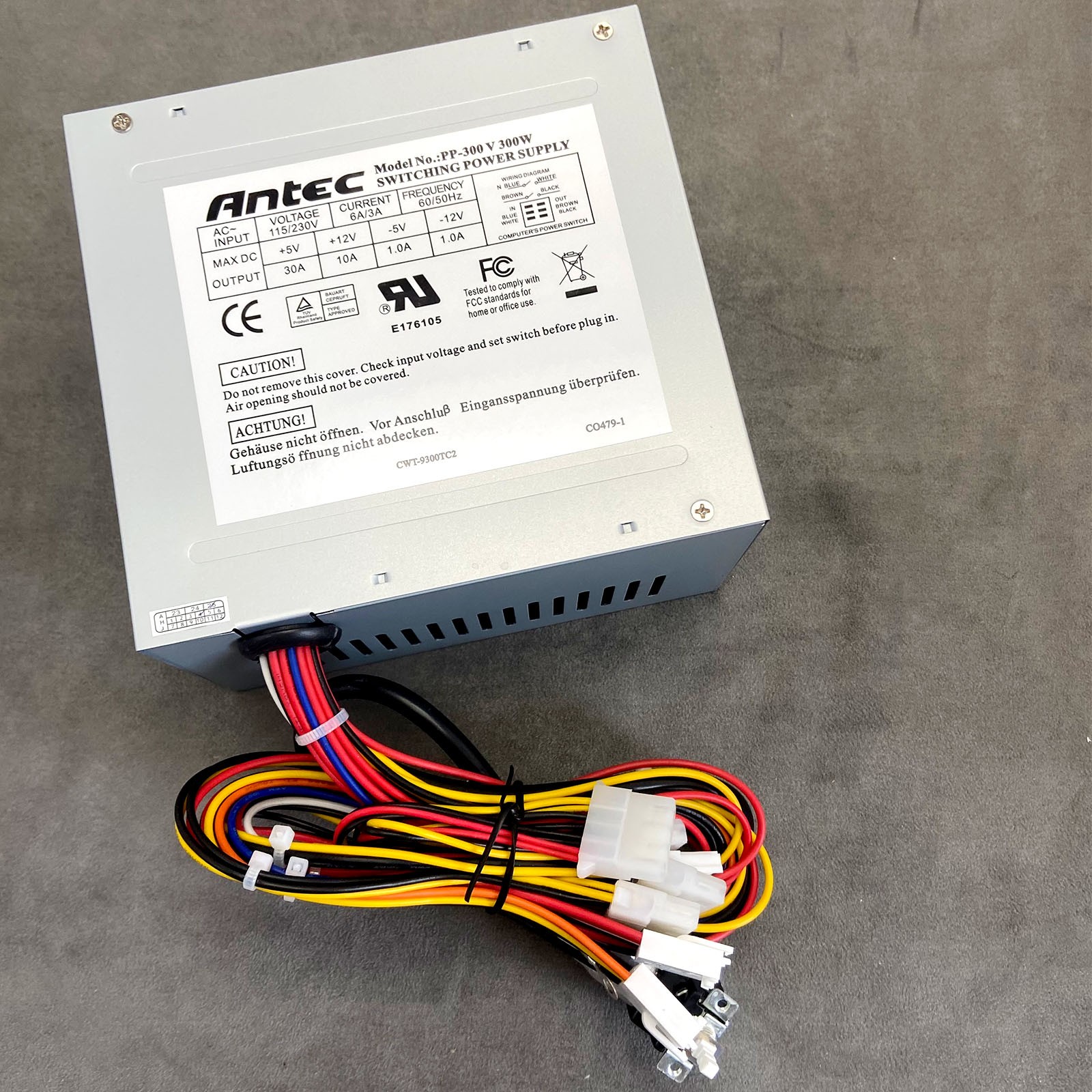 New PP-300V 300W Power Supply for ANTEC Old-style Industrial Computer AT New PP-300V 300W Power Supply for ANTEC Old-style Industrial Computer AT